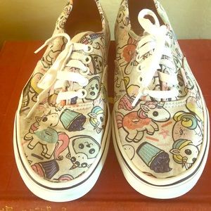 Vans Unicorn and Cupcake Shoes